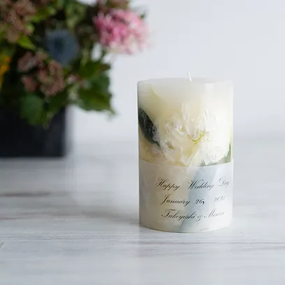 花束ブーケ等をキャンドル保存加工【決済専用商品】【1本】